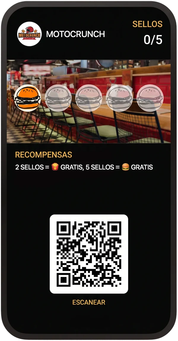 Tarjeta de sellos